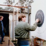 Phil Corker (left), Leigh Ballard (right) wurgabup rifle club