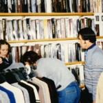 Mr Vern Usher assisting customers at H.N. Wells & Co